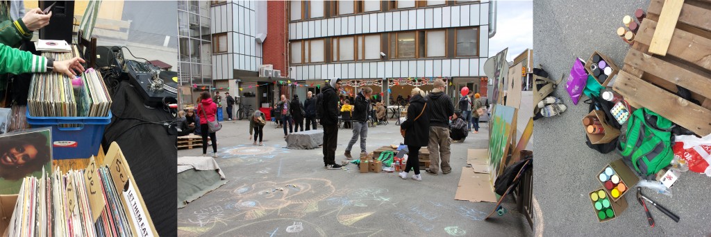 Ravintolapäivän Block Partyt